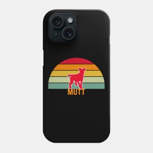 Mutt Vintage Silhouette Phone Case