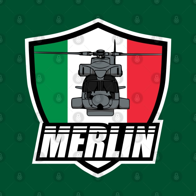 Italian Merlin Helicopter Patch by TCP