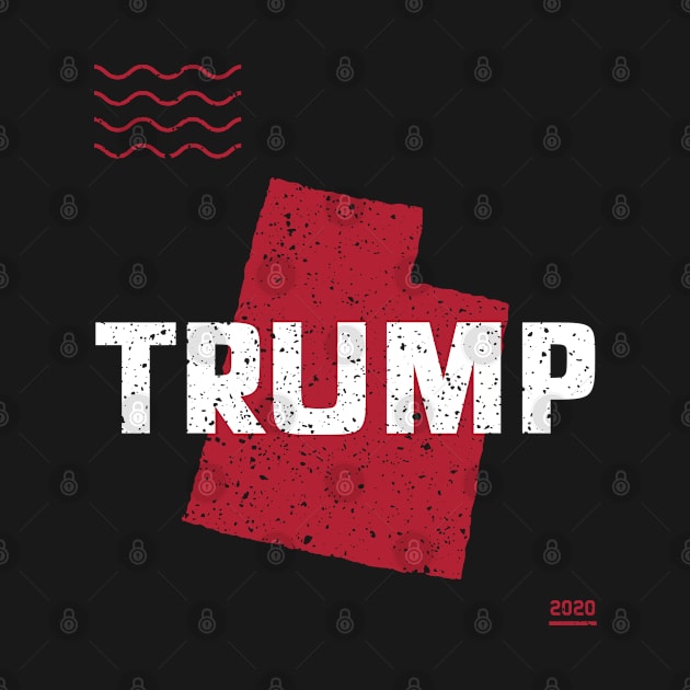 Trump Utah 2020  - Red Wave, Red State by Family Heritage Gifts