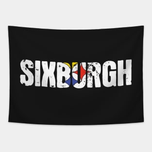 Sixburgh Pittsburgh Football Tapestry