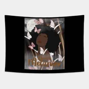 Melanin Woman Tapestry