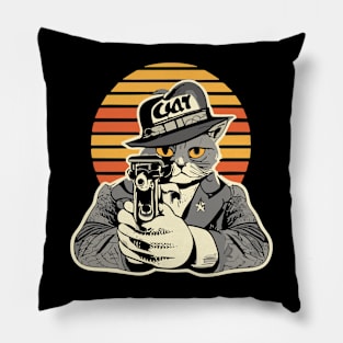 SPY CAT Pillow