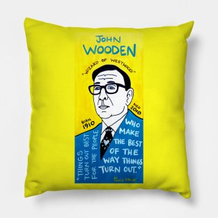 John Wooden Pillow