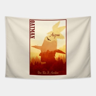 Oatman Arizona wild west town Tapestry