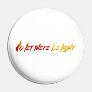 Let There Be Light Genesis 1:3 Bible Verse Pin