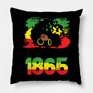 Juneteenth Is My Independence Day Black Women Freedom 1865 Pillow