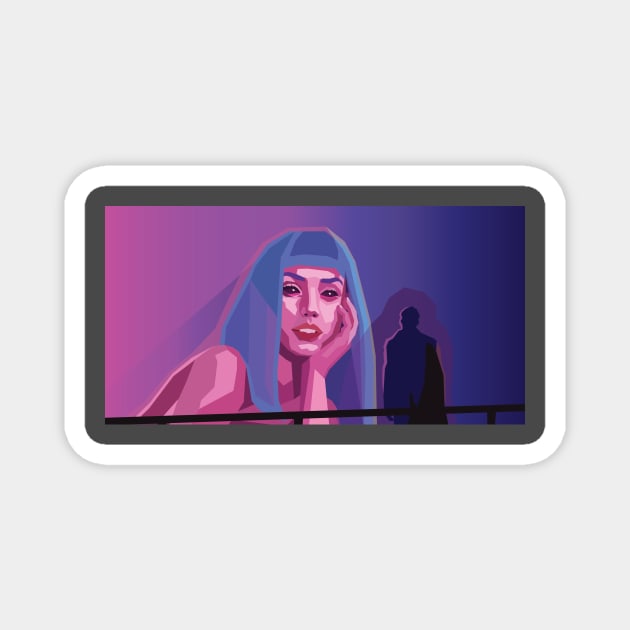 Blade Runner 2049 Magnet by StrayArte