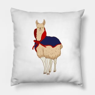 Cute Vampire Llama Halloween Funny Vampire-Llama Pillow