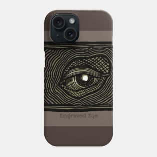 Engraved Eye Phone Case