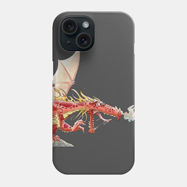 dragon fire Phone Case by Rypert