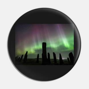 Callanish standing stones and Aurora Pin