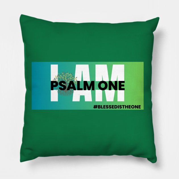 I AM Someone - Blessed is the One Pillow by Authentically Powerful!