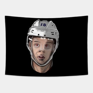 Hockey player away Tapestry