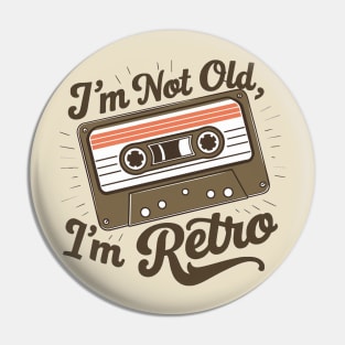 retro cassette Pin