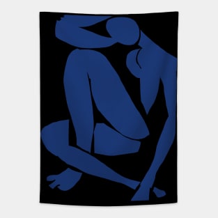 Matisse Cut Out Figure #5 Blue Tapestry