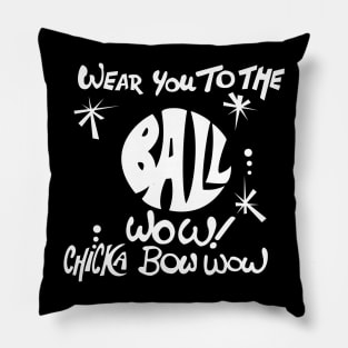 U-Roy "Wear You to the Ball" (white) Pillow