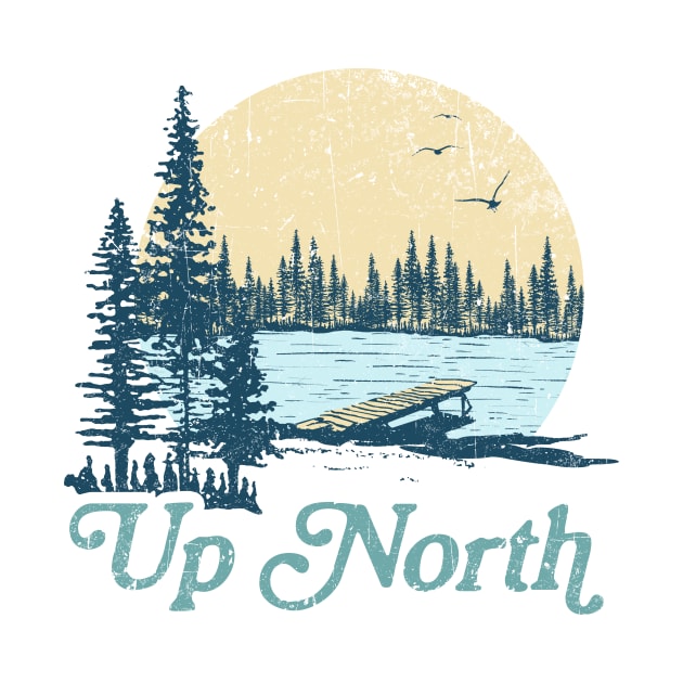 Vintage Up North Lake by GreatLakesLocals