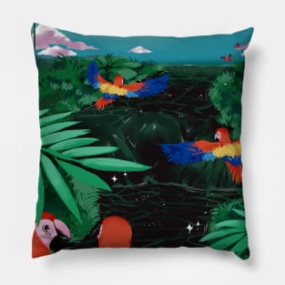 Tropical Party Pillow