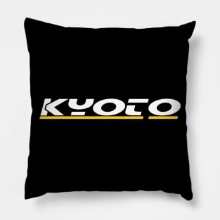 kyoto city of japan Pillow