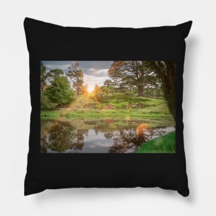 Sunset over the Shire Pillow