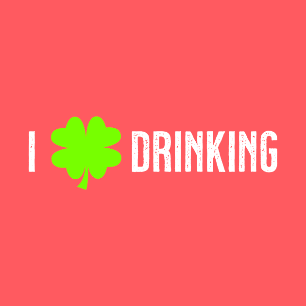 I Love Drinking by tommartinart