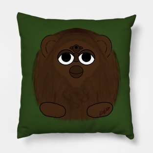 Bigfoot Furby Pillow