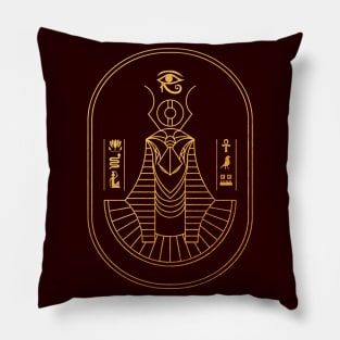 Horus The King of Ancient Egypt: Pharaohs of Egypt Pillow