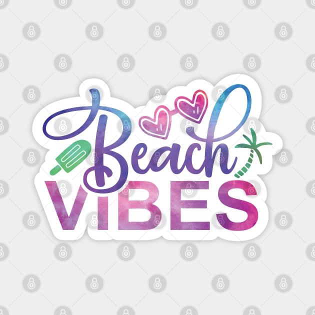 Beach Vibes Magnet by SylwiaArt