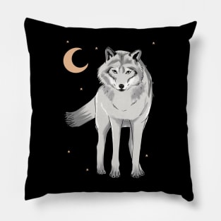 Wolf Pillow