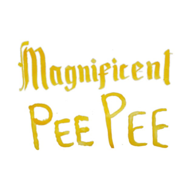 Magnificent Pee Pee by tedtron3000