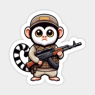 Tactical Marmoset Monkey Magnet