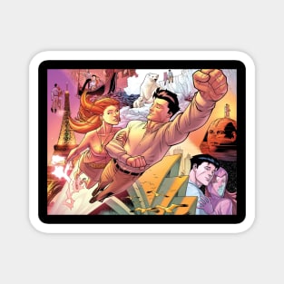 invincible poster Magnet