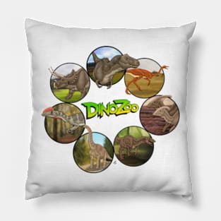 DinoZoo: Mash-Up #2 Pillow