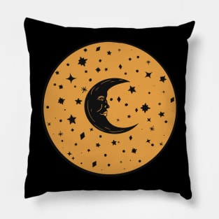 Celestial Smirk Pillow