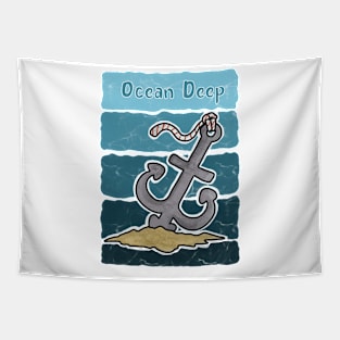 Deep Ocean Anchor Tapestry