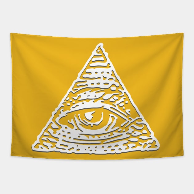 All-Seeing Eye Tapestry by Pufahl