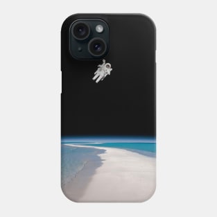 Astronaut On The Sea of Tranquility Phone Case