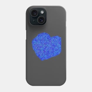 Blue heart Phone Case