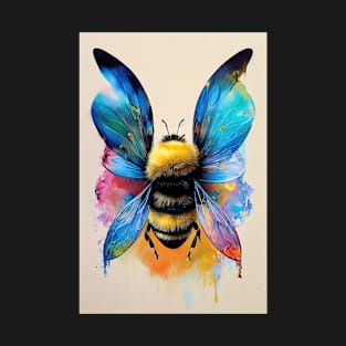 Bee Discovery Adventure Nature Planet Earth Paint T-Shirt