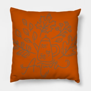 Autumn Watering can Pillow