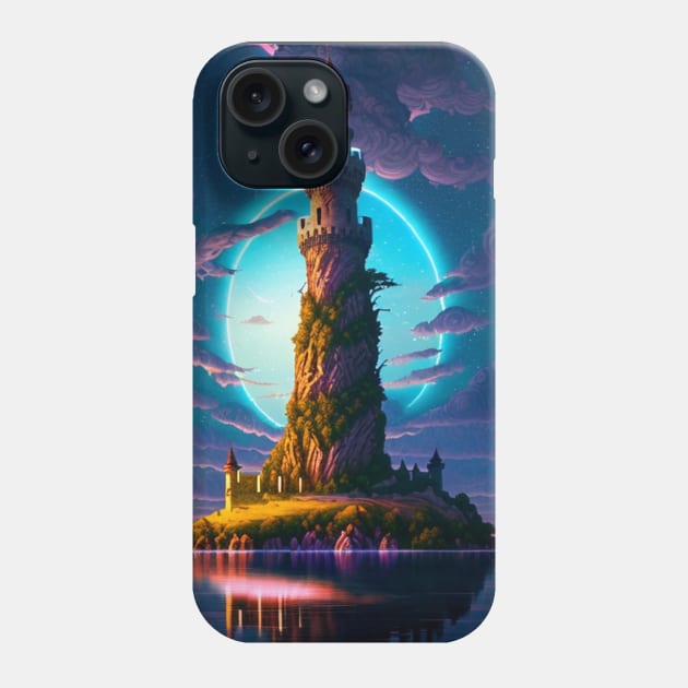 Whimsical Tower Phone Case by Trip Tank