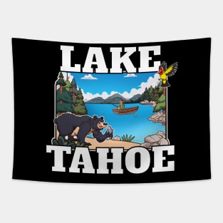 Lake Tahoe Nevada Outdoors Tapestry