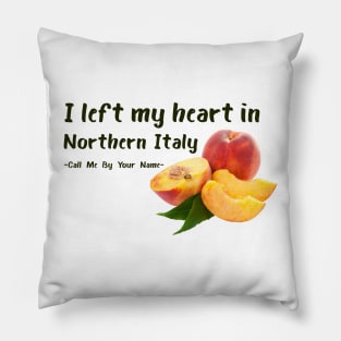I left my heart in Northern Italy - CMBYN Pillow