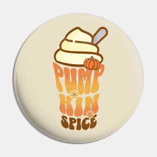 Groovy Pumpkin Spice Pin