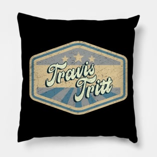 vintage Travis Tritt Pillow