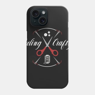 Needle and Thread Feeling Crafty T-Shirt Phone Case