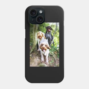 Windy in the woods Spinone Phone Case