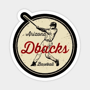 Vintage Dbacks Magnet