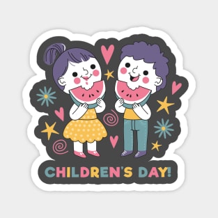 Happy children's day Magnet