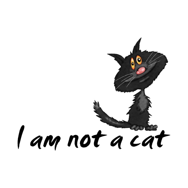 I am not a cat by Glukoejik